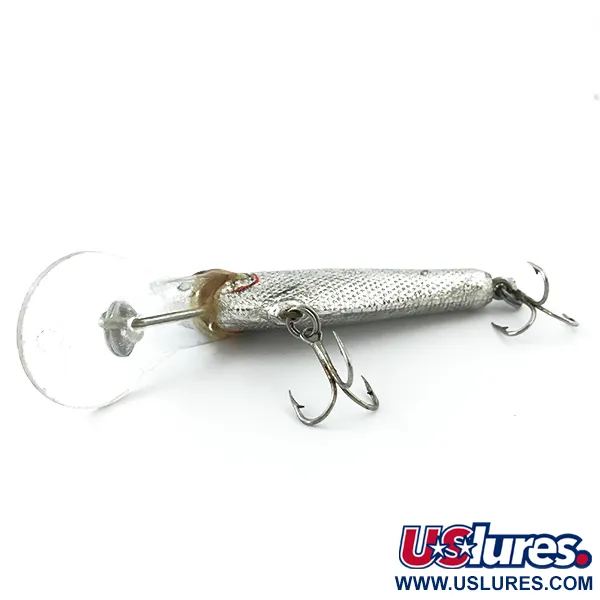 Bagley Small Fry Shad Vobleris, Sidabrinė, 9g, Žvynų Raštas, #5569