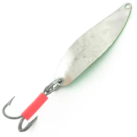 Mepps Syclops 1 Blizgė, Green Metallic / Sidabras, 12g, #5573