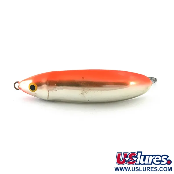 Rapala Minnow Spoon UV Blizgė, Silver / Orange UV, 15g, Žolėms, #5590