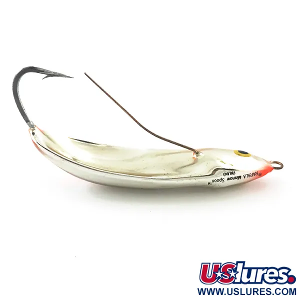 Rapala Minnow Spoon UV Blizgė, Silver / Orange UV, 15g, Žolėms, #5590