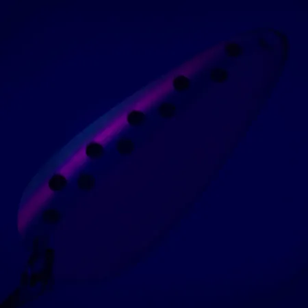 Blue Fox Strobe Aqua Blizgė, Trout / Nickel, 10g, Vintažas, #5598