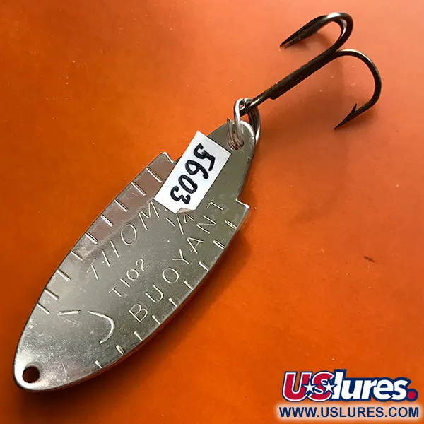 Thomas Buoyant Blizgė, Upėtakis/Nikelis, 7g, Žalvaris, #5603