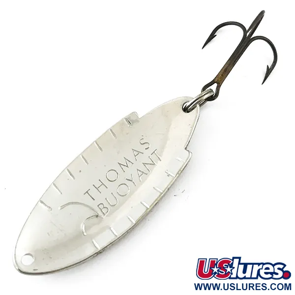 Thomas Buoyant Blizgė, Nikelis/Raudona/Juoda/Geltona, 7g, Dantytas, #5604