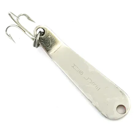 Luhr Jensen Hus-lure Blizgė, Nickel/Orange UV Glow, 4g, #5610