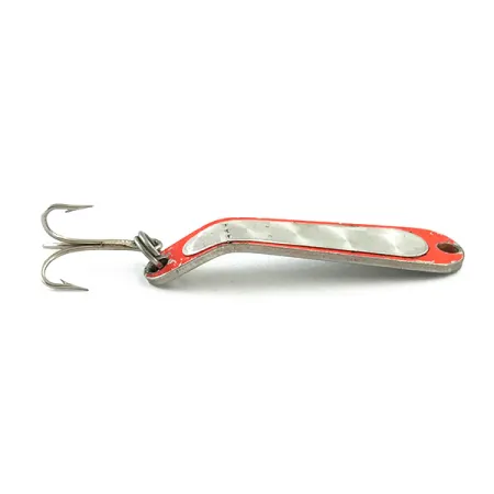 Luhr Jensen Hus-lure Blizgė, Nickel/Orange UV Glow, 4g, #5610