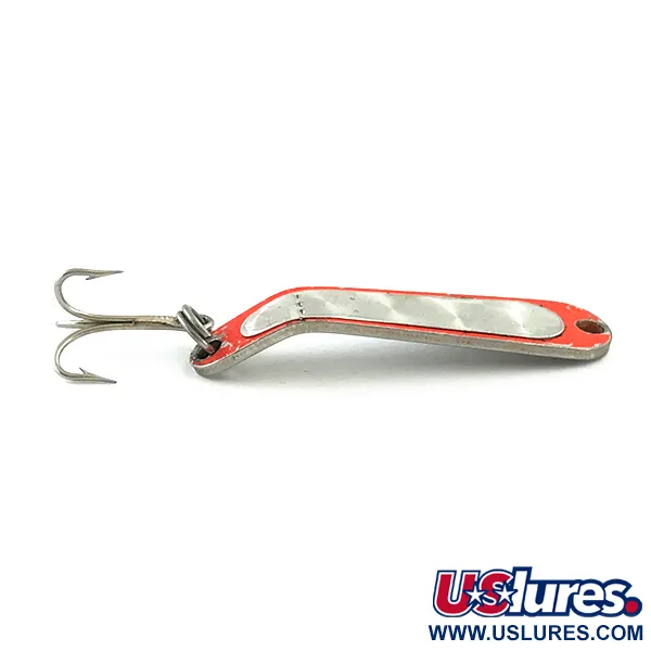 Luhr Jensen Hus-lure Blizgė, Nickel/Orange UV Glow, 4g, #5610