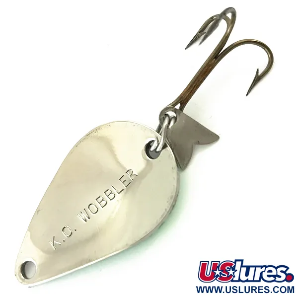 Acme K.O. Wobbler UV Blizgė, Nikelis / Žalia, 7g, Sonic Tail, #5629