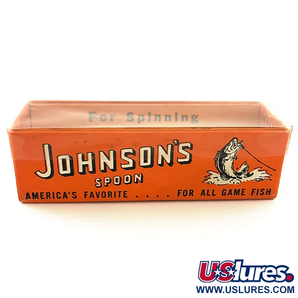 Vintage Johnson Silver Minnow Blizgė, Auksinė, 9g, Apsauga, #5632