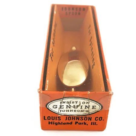 Vintage Johnson Silver Minnow Blizgė, Auksinė, 9g, Apsauga, #5632