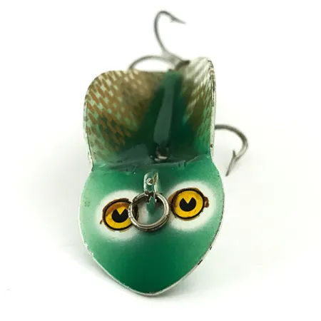 Buck Perry Spoonplug Masalas, Žalia/Balta/Auksinė/Raudona, 7g, Gylis, #5670