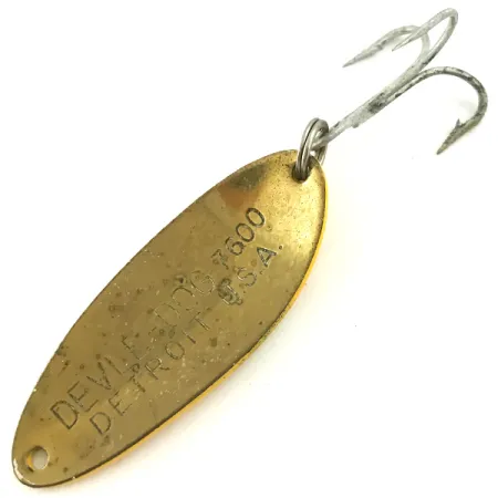 Dardevle Devle Dog 7600 Blizgė, Five of Diamonds, 10g, Vintage, #5678