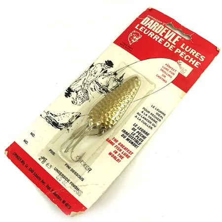 Dardevle Imp Klicker Blizgė, Kalstytas Žalvaris, 11g, Akustika, #5699