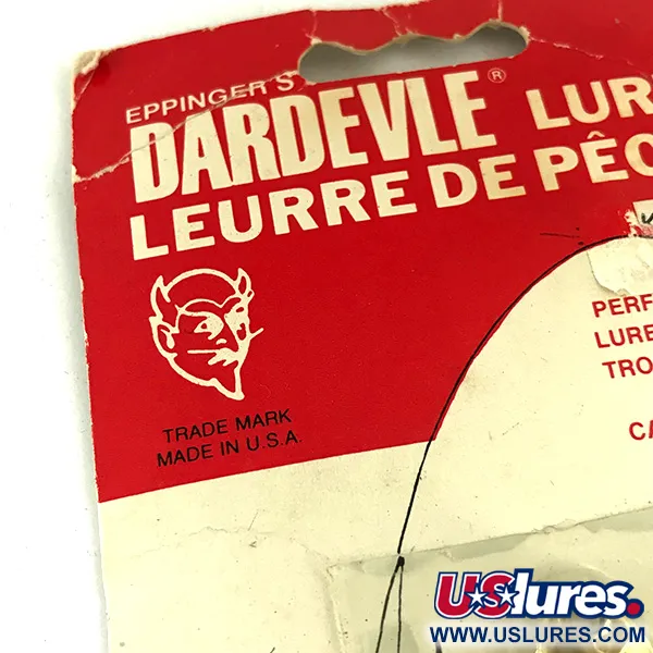 Dardevle Imp Klicker Blizgė, Kalstytas Žalvaris, 11g, Akustika, #5699