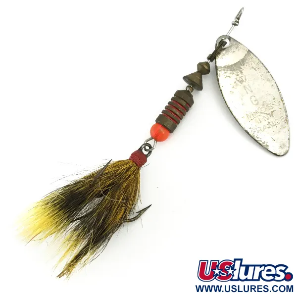 Mepps Aglia Long 2 Dressed Vermenė, Sidabras, 7,3g, Voverės uodega #5704