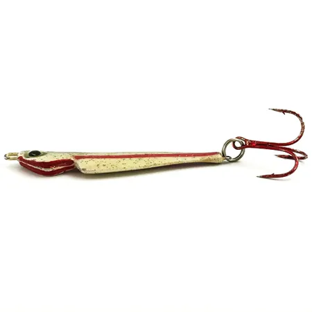 Hildebrandt Slab Master Red tail Jig, Auksas/Raudona, 9g, UV, #5712