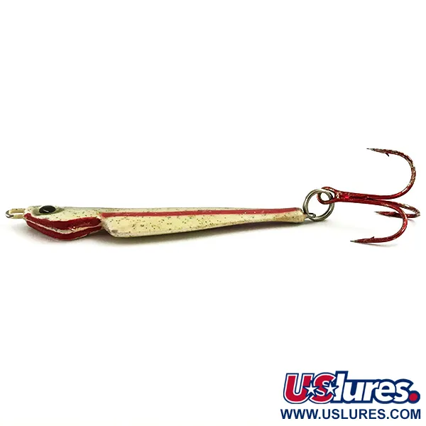 Hildebrandt Slab Master Red tail Jig, Auksas/Raudona, 9g, UV, #5712