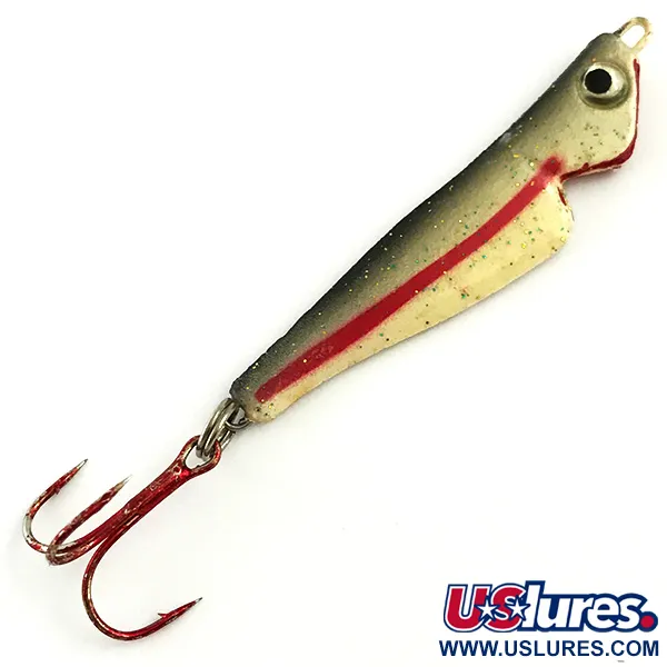 Hildebrandt Slab Master Red tail Jig, Auksas/Raudona, 9g, UV, #5712
