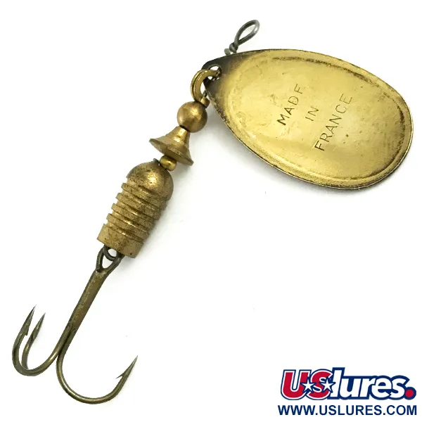 Mepps Aglia 3 Sukriukė, Auksinė, 7g, Vintage 1950s, #5733