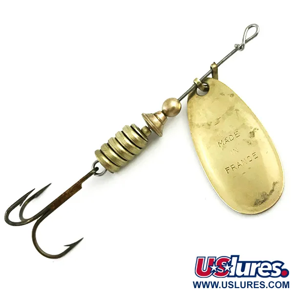 Mepps Comet 3 (1956) Sukrė, 7g, Žalvaris, #5734