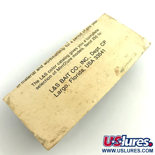 L&S Bait Company MirrOlure Bass-master Walker, Raudona/Sidabrinė, 14g, #5744