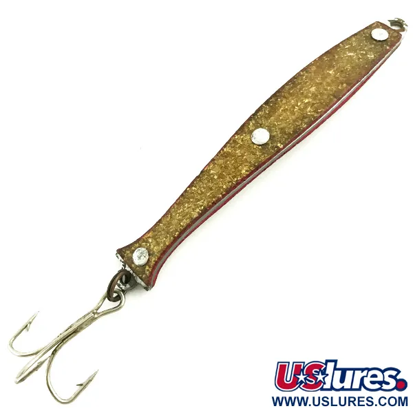 Sparky Jr. Spoon Sparkling Minnow Vartiklė, Auksas/Raudona, 14g, #5751