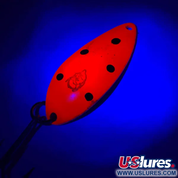 Eppinger Dardevle Devle Dog 7700 Blizgė, Raudona/Nikelis, 14g, UV, #5783