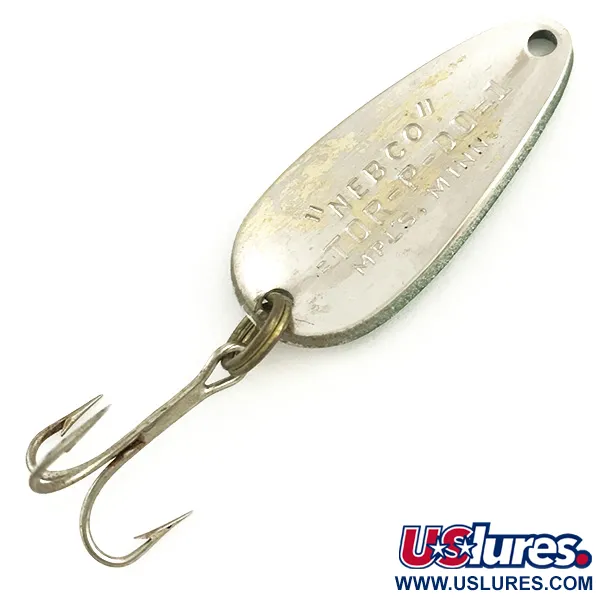 Nebco Tor-P-Do 1 Blizgė, Žalia / Balta / Nikelis, 7g, Vintage, #5784