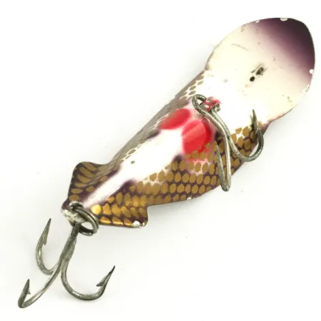 Buck Perry Spoonplug Masalas, Alyvinis-Rudas, 7g, Nėrimo briauna, #5789