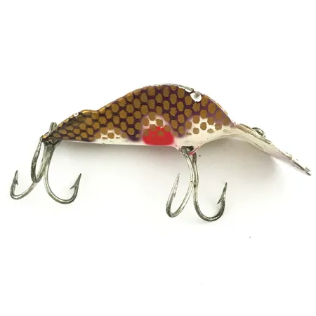 Buck Perry Spoonplug Masalas, Alyvinis-Rudas, 7g, Nėrimo briauna, #5789