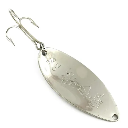 Seneca Little Cleo (Hula Girl) Blinkė, Nikelis / Žalia, 21g, #5848