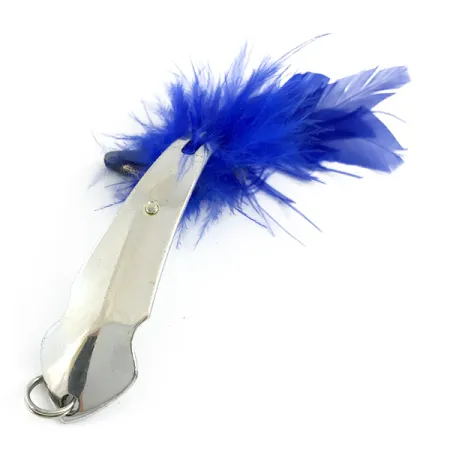 Tony Accetta Pet Spoon 14 Vartiklė nuo žolių, Nikelis/Mėlyna, 7g, #5857