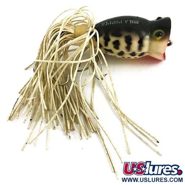 Fred Arbogast Hula Popper, Tiger, 8g, guminis sijonėlis, #5858
