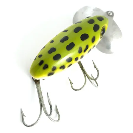 Fred Arbogast Jitterbug Paviršinis Masalas, Frog, 14g, Alu, #5861