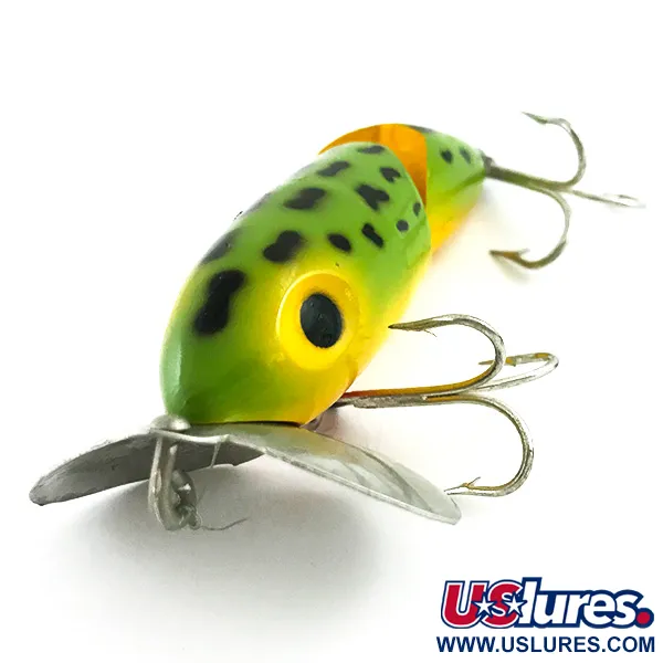 Fred Arbogast Jitterbug Jointed Masalas, Frog, 10g, #5868