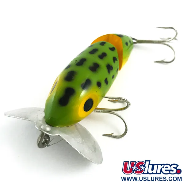 Fred Arbogast Jitterbug Jointed Masalas, Frog, 10g, #5868