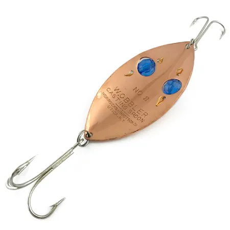 Horrocks-Ibbotson Wobbler Blizgė, Varis / Mėlyna, 23g, Karoliukai, #5870