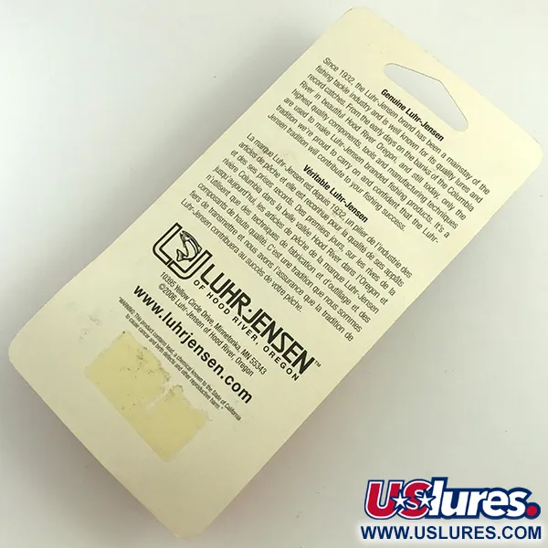 Luhr Jensen Loco 3 Blisgė, Auksinė, 17g, Kalta, #5895