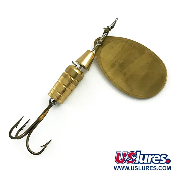 Mepps Aglia 3 (1950s) Sukrė, Žalvaris, 7g, Kolekcinė, #5908