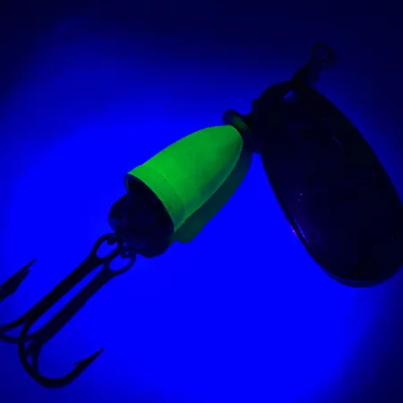 Blue Fox Super Vibrax 3 UV Sukriukė, Sidabras/Žalia, 8g, UV, #5927