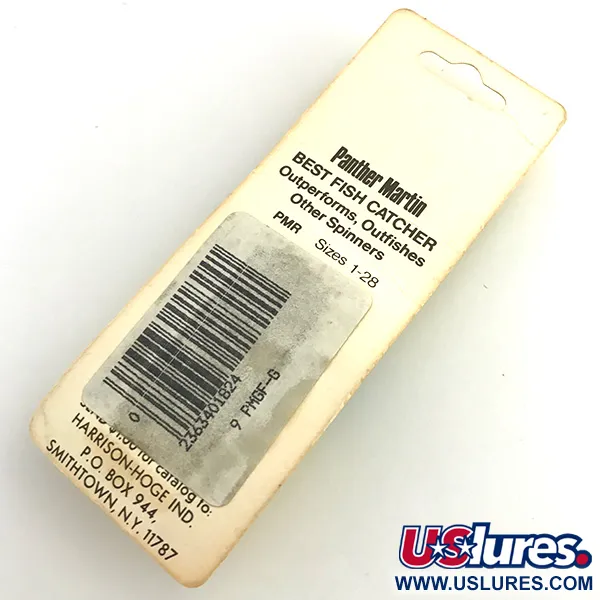 Panther Martin 9 Sukriukė, Aukso, 10,6g, Vintage, #9 PMGF-G