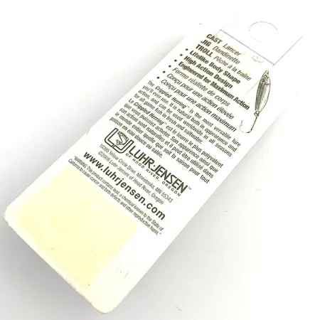 Luhr Jensen Crippled Herring Blizgė, Sidabrinė / Mėlyna, 21g, #5920