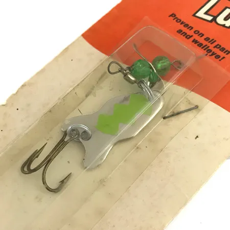 Brad’s FISHERMAN'S LUCK UV Blizgė, Nikelis/Žalia, 7g, UV, #5925