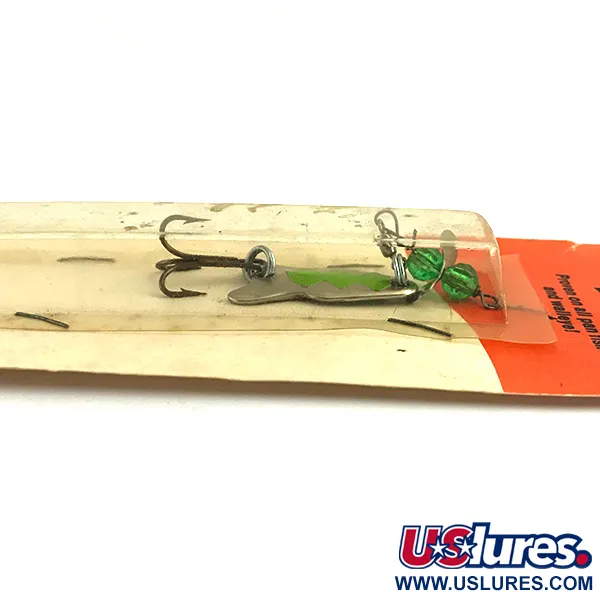 Brad’s FISHERMAN'S LUCK UV Blizgė, Nikelis/Žalia, 7g, UV, #5925