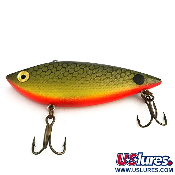 Cotton Cordell TH Spot UV Lipless Crankbait, Žalia/Oranžinė, 14g, UV, #5935