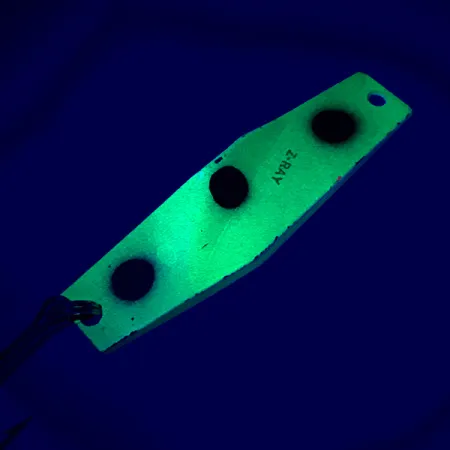 Z-Ray Model 125 Blizgė, Geltona / Raudona Glow, 11g, UV aktyvi, #5939