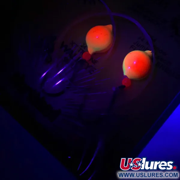 Northland Live Fishing Bait Roach Rig UV Sistemėlė, Oranžinė, UV, #5967