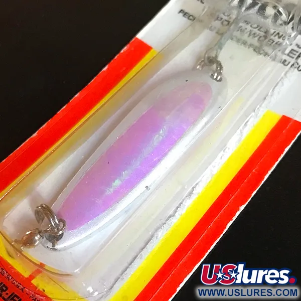 Luhr Jensen Krocodile Die #3 Vartiklė, White Pearl, 14g, #5970