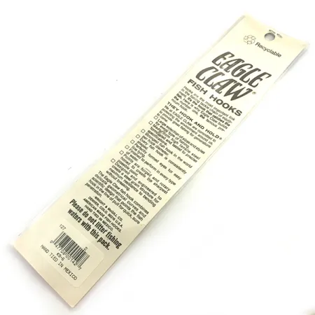 Eagle Claw Snelled Hooks 2 Rišti kabliukai, Bronza, 6 vnt, #5973