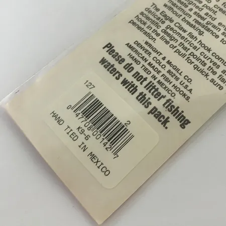 Eagle Claw Snelled Hooks 2 Rišti kabliukai, Bronza, 6 vnt, #5973