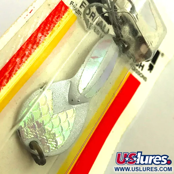 Luhr Jensen Loco 2 Blisgė, Balta Perlo/Holograminė, 7g, #5974